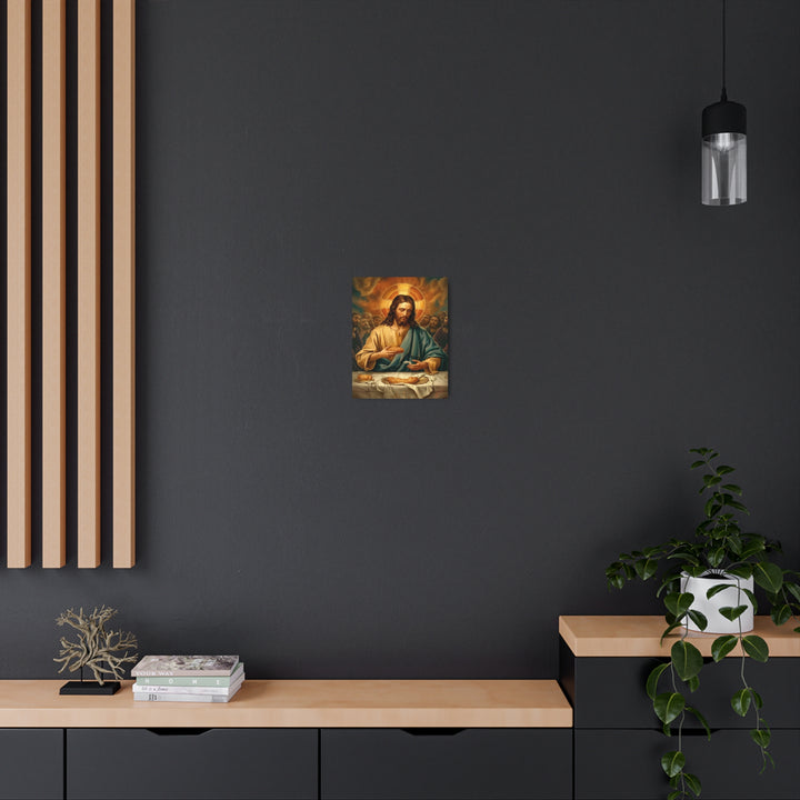 "The Last Supper - Breaking of Bread" - Sacred Metal Wall Art