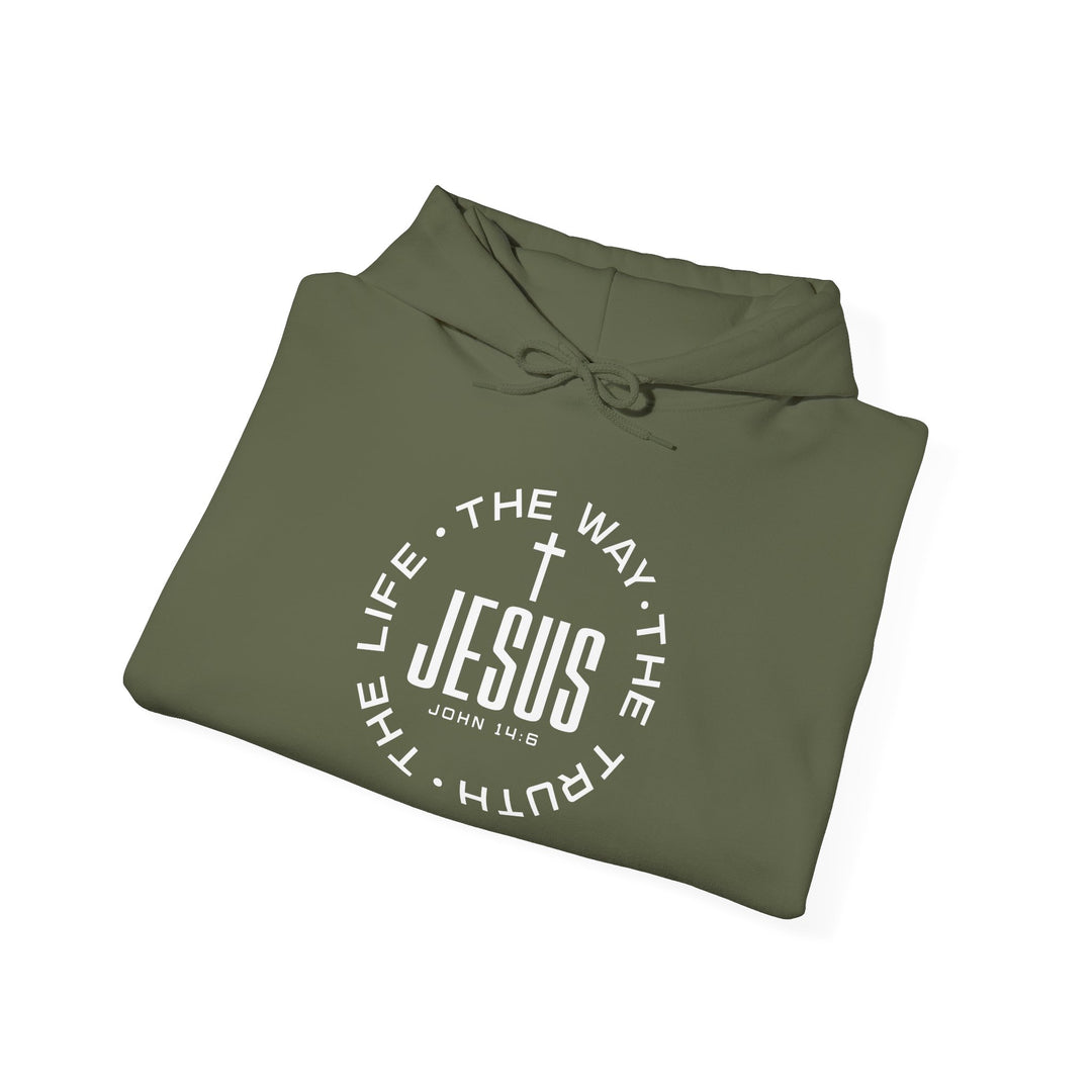 Jesus - The Way, The Truth, and The Life Hoodie