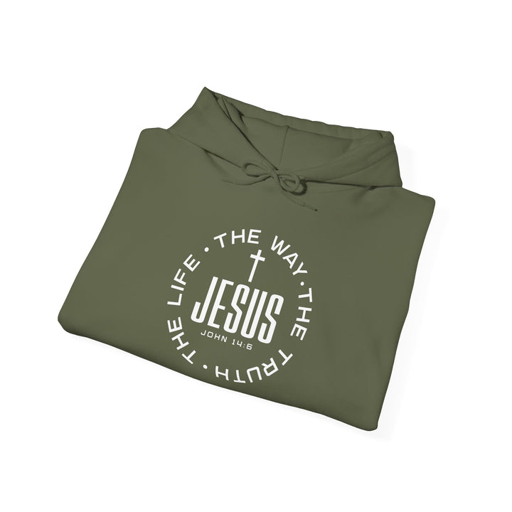 Jesus - The Way, The Truth, and The Life Hoodie