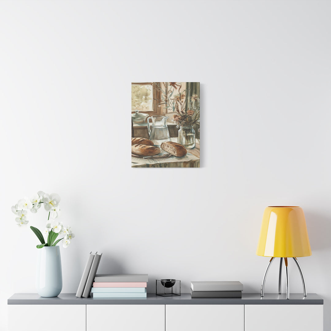 He Will Provide – Christian Kitchen Canvas Wall Art | Daily Bread Rustic Faith Decor