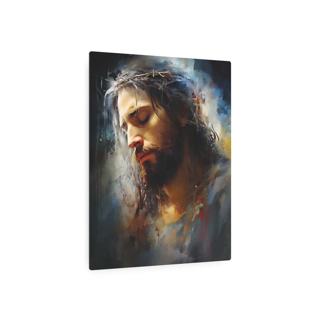Inspirational Jesus Metal Art Sign for Home Decor