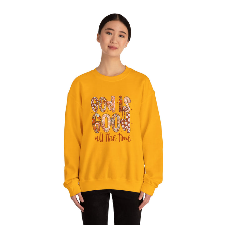 God Is Good Sweatshirt, Inspirational Crewneck, Cozy Fall Fashion, Unisex Apparel, Perfect Gift for Christians