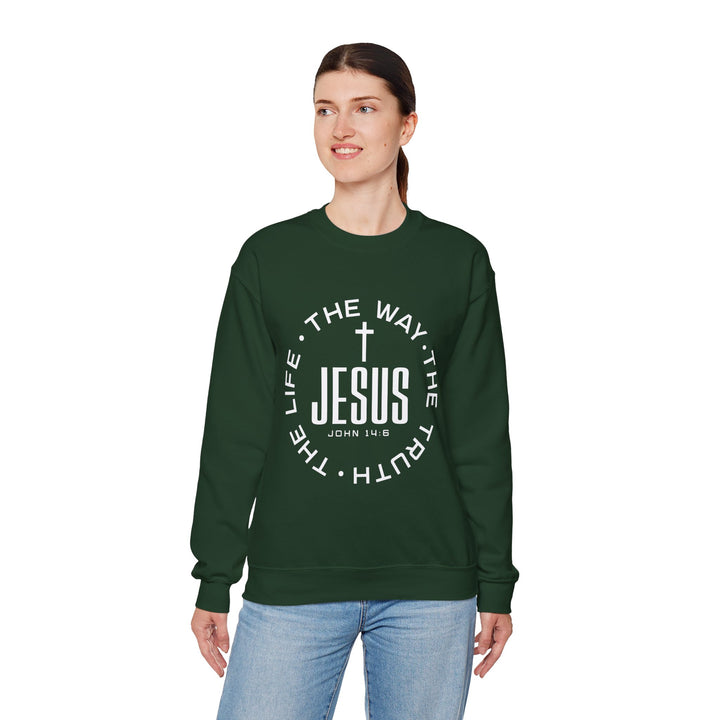 Jesus The Way, The Truth, and The Life Sweatshirt