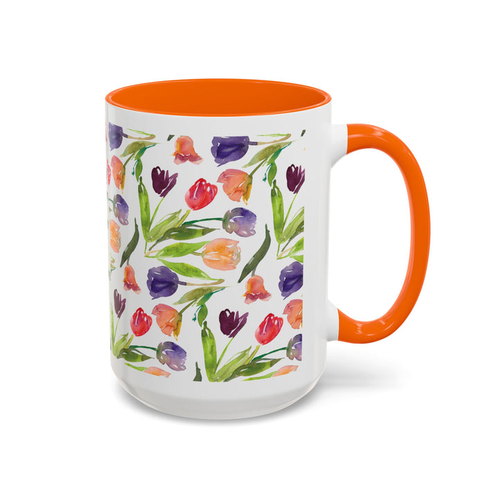 Be Joyful Always – Watercolor Tulip Scripture Mug