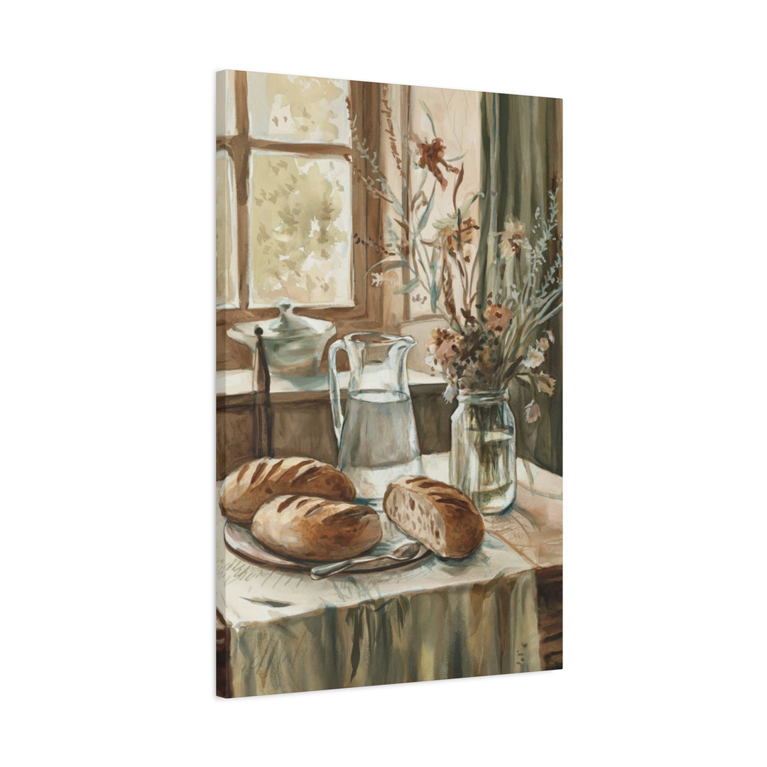 He Will Provide – Christian Kitchen Canvas Wall Art | Daily Bread Rustic Faith Decor