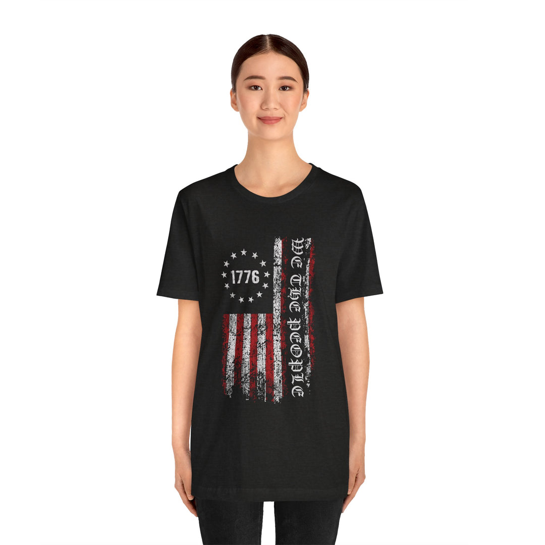 Patriotic Vintage Tee, 4th of July Shirt, Independence Day Gift, Unisex Graphic Tee, American Flag T-Shirt, Casual Wear