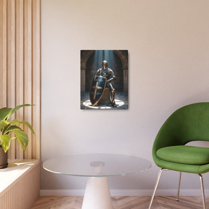 "Full Armor of God" - Guardian Father Warrior Metal Wall Art