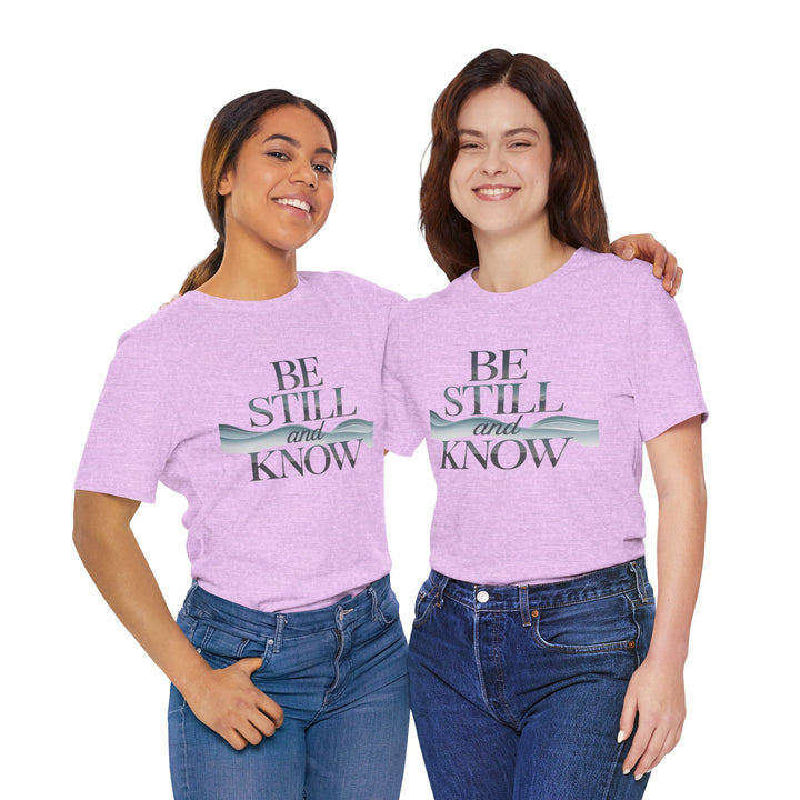 Be Still and Know - Faithful Waves Tee