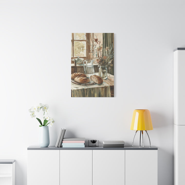 He Will Provide – Christian Kitchen Canvas Wall Art | Daily Bread Rustic Faith Decor