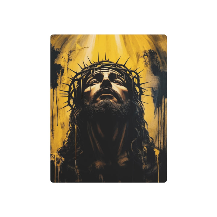 "Crown of Thorns - Crown of Glory" - Triumph Through Suffering Metal Wall Art