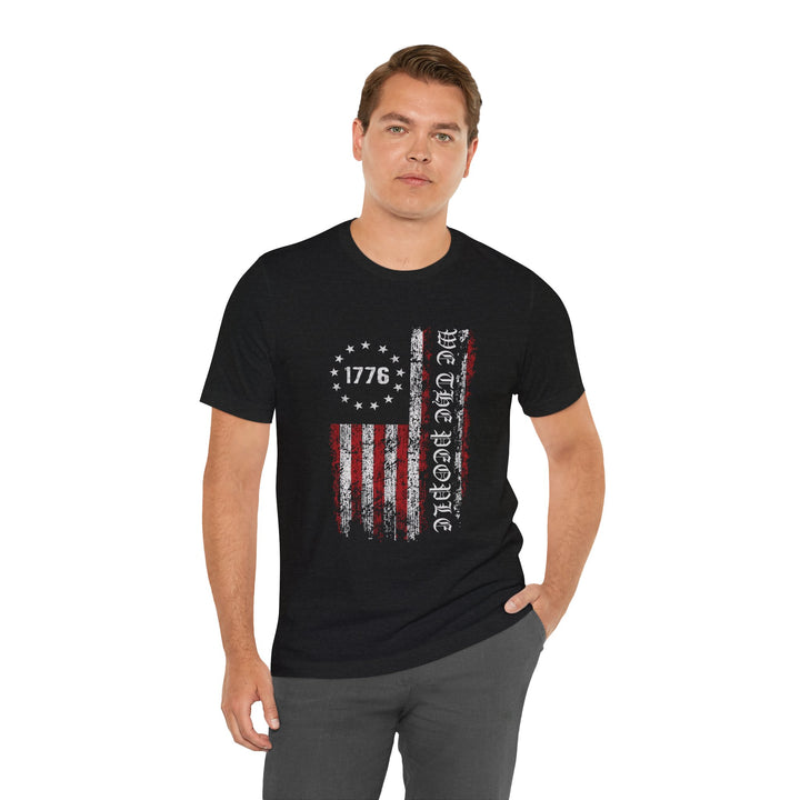 Patriotic Vintage Tee, 4th of July Shirt, Independence Day Gift, Unisex Graphic Tee, American Flag T-Shirt, Casual Wear
