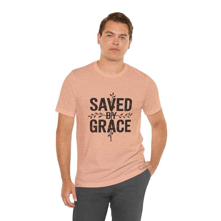 Saved by Grace – Vintage Christian Faith Shirt