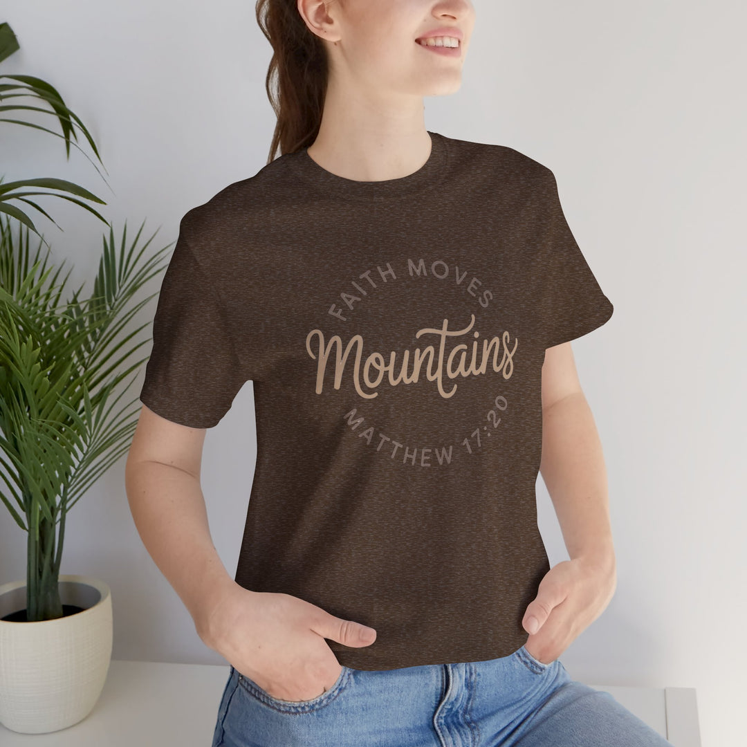 Mountain Adventure Unisex Tee, Nature Lover T-Shirt, Outdoor Graphic Shirt, Hiking Apparel, Great for Travel & Gifts