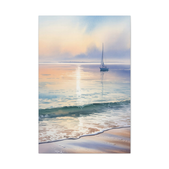 Peace Be Still – Mark 4:39 | Christian Ocean-Themed Wall Art
