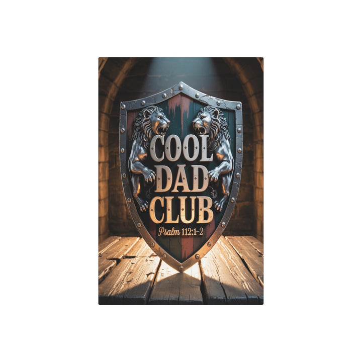 "Psalm 112 Shield" - Medieval Crest Scripture Metal Wall Art