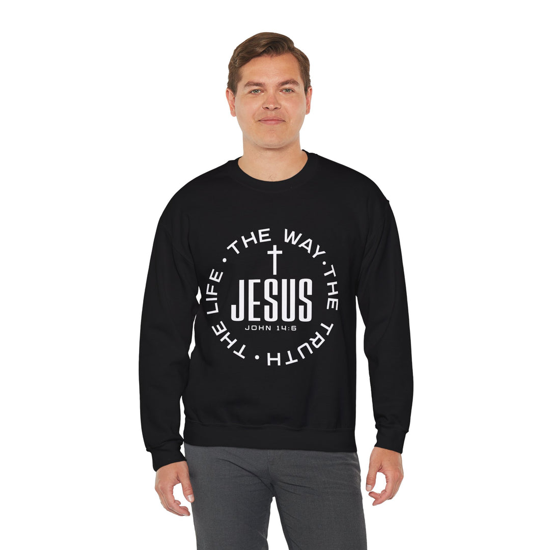 Jesus The Way, The Truth, and The Life Sweatshirt