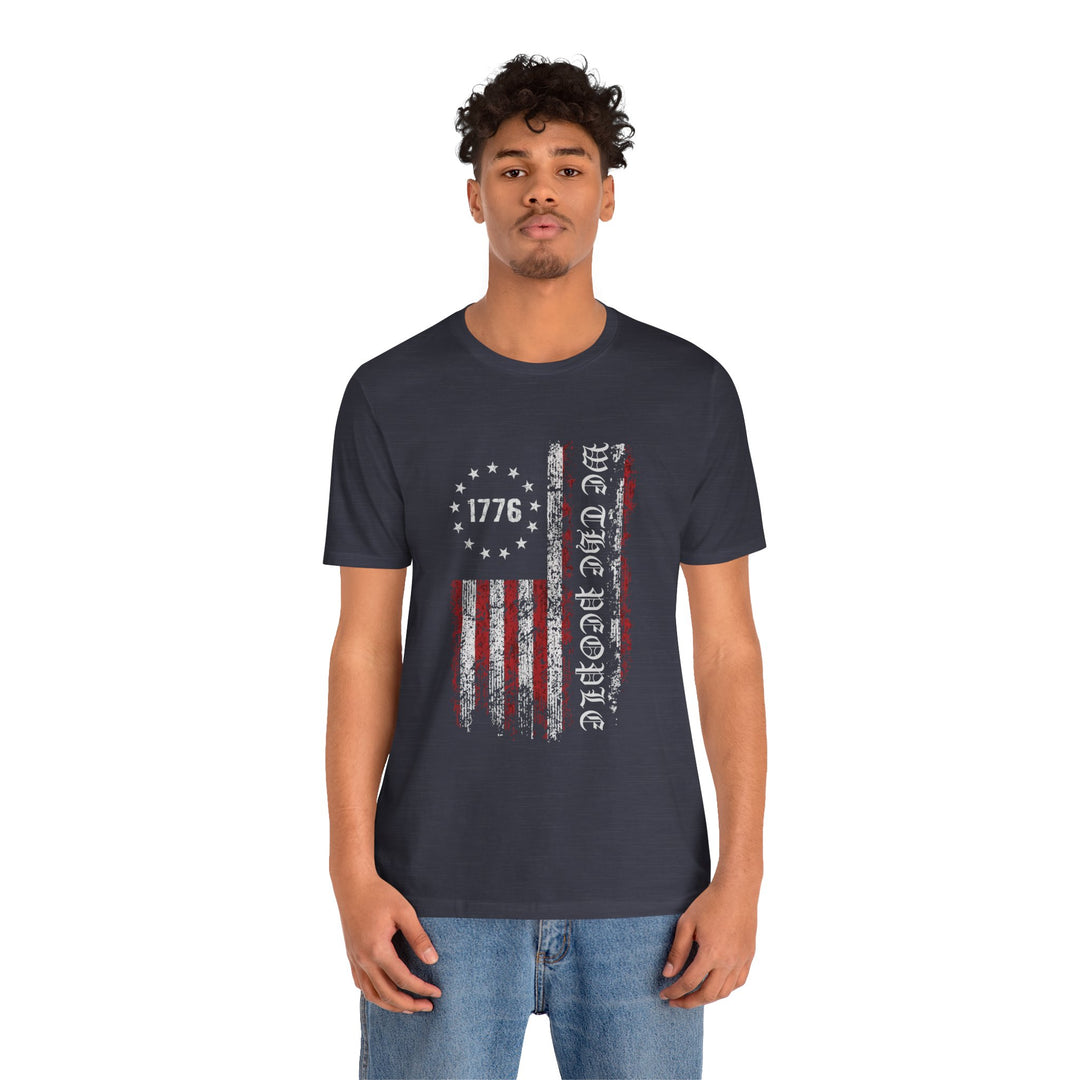 Patriotic Vintage Tee, 4th of July Shirt, Independence Day Gift, Unisex Graphic Tee, American Flag T-Shirt, Casual Wear
