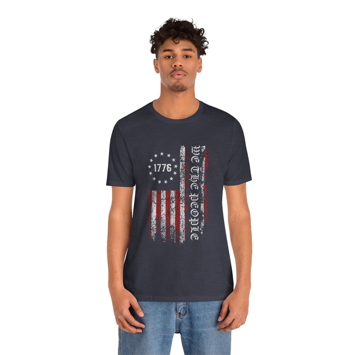 Patriotic Vintage Tee, 4th of July Shirt, Independence Day Gift, Unisex Graphic Tee, American Flag T-Shirt, Casual Wear