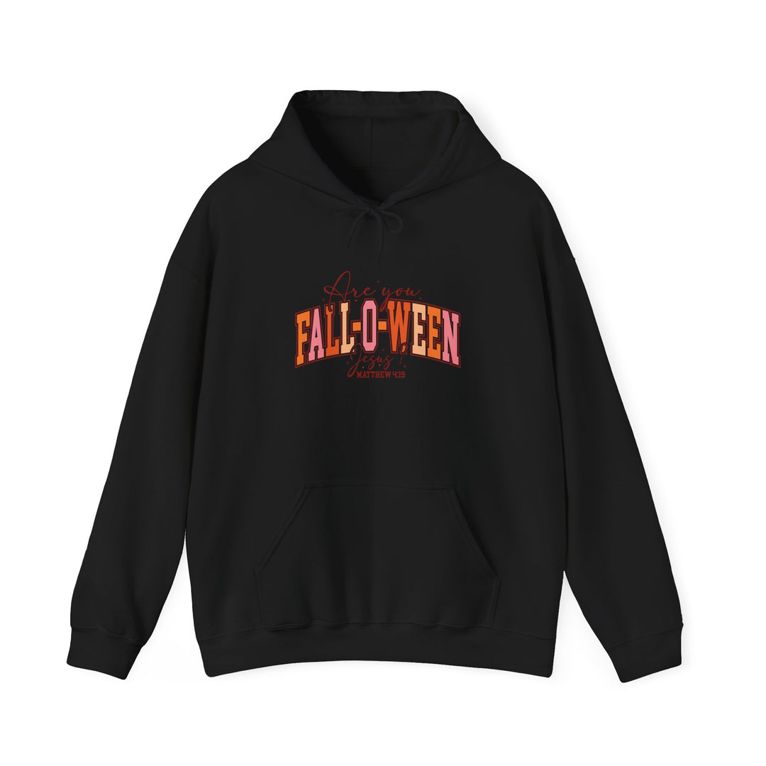 Fall-O-Ween Hoodie Sweatshirt - Matthew 4:19 Retro Style Design