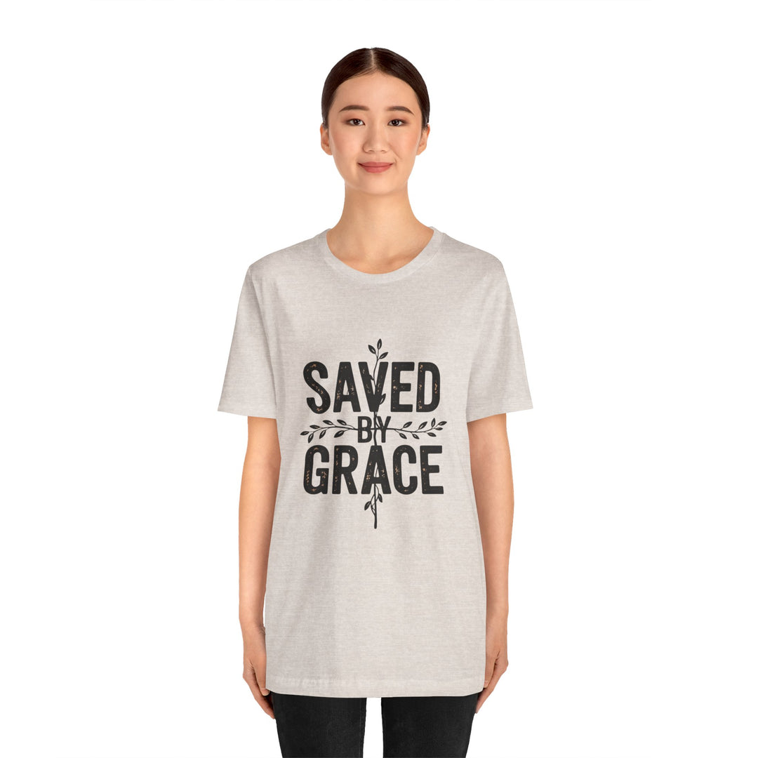 Saved by Grace – Vintage Christian Faith Shirt