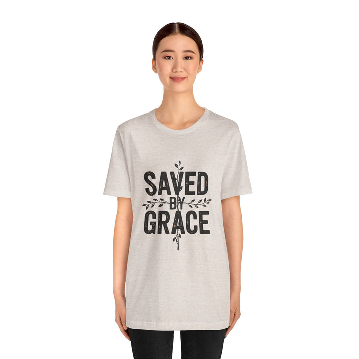 Saved by Grace – Vintage Christian Faith Shirt
