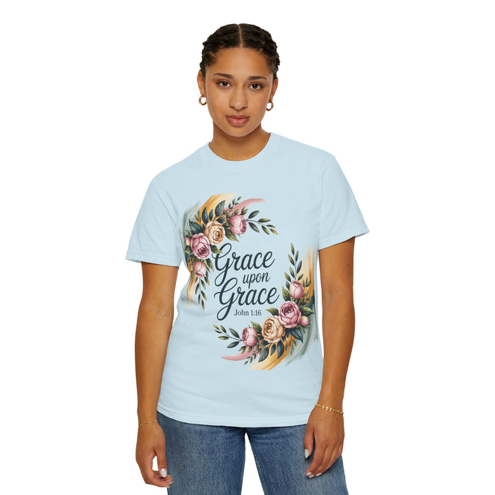 Grace Upon Grace Unisex T-shirt - John 1:16 Christian Gift for Women