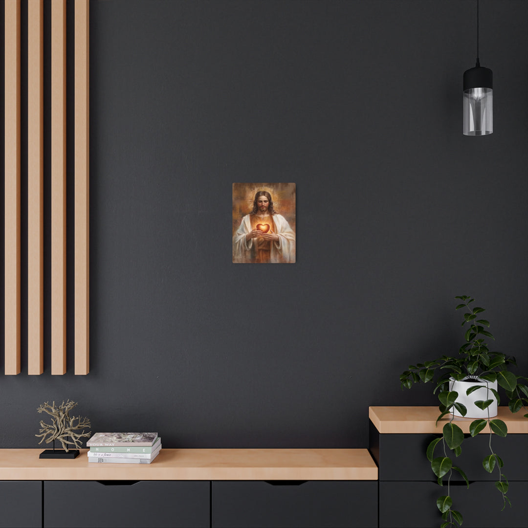 Sacred Heart of Jesus - Traditional Metal Wall Art