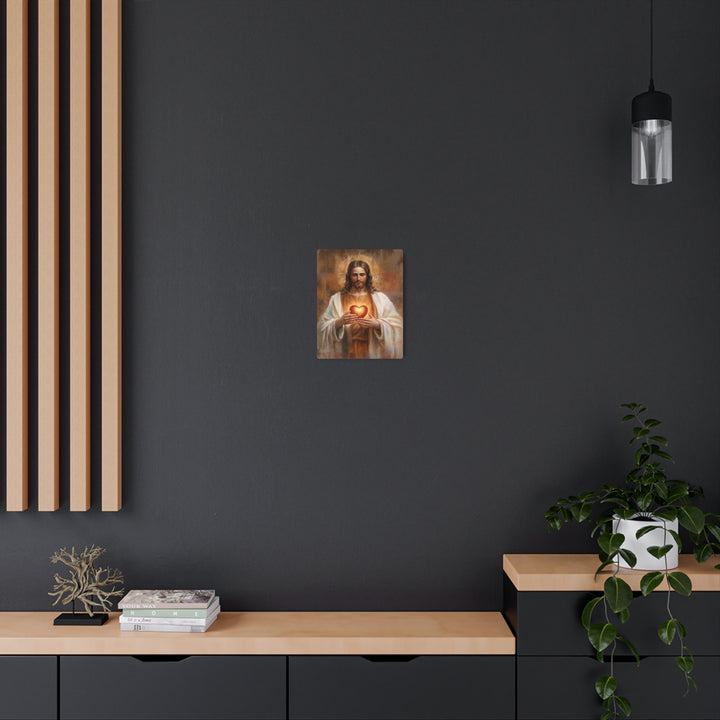 Sacred Heart of Jesus - Traditional Metal Wall Art