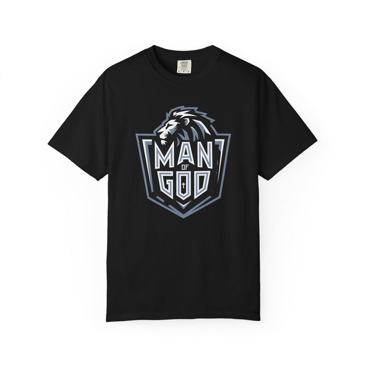 Christian Lion Shield Unisex Garment-Dyed T-shirt