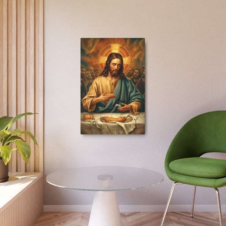 "The Last Supper - Breaking of Bread" - Sacred Metal Wall Art