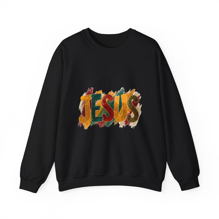 Faith-Inspired Crewneck Sweatshirt, Jesus Sweatshirt, Religious Apparel, Christian Gift, Spiritual Wear, Cozy Church Outfit