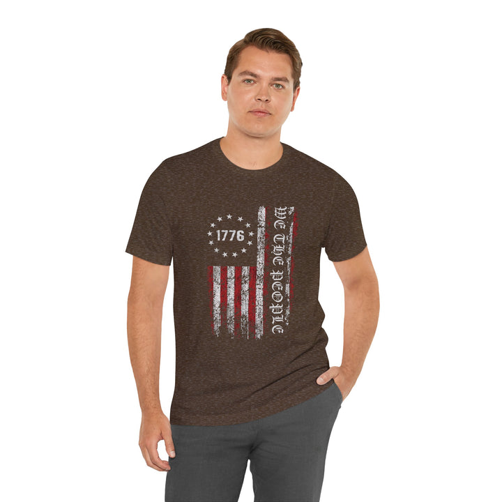 Patriotic Vintage Tee, 4th of July Shirt, Independence Day Gift, Unisex Graphic Tee, American Flag T-Shirt, Casual Wear