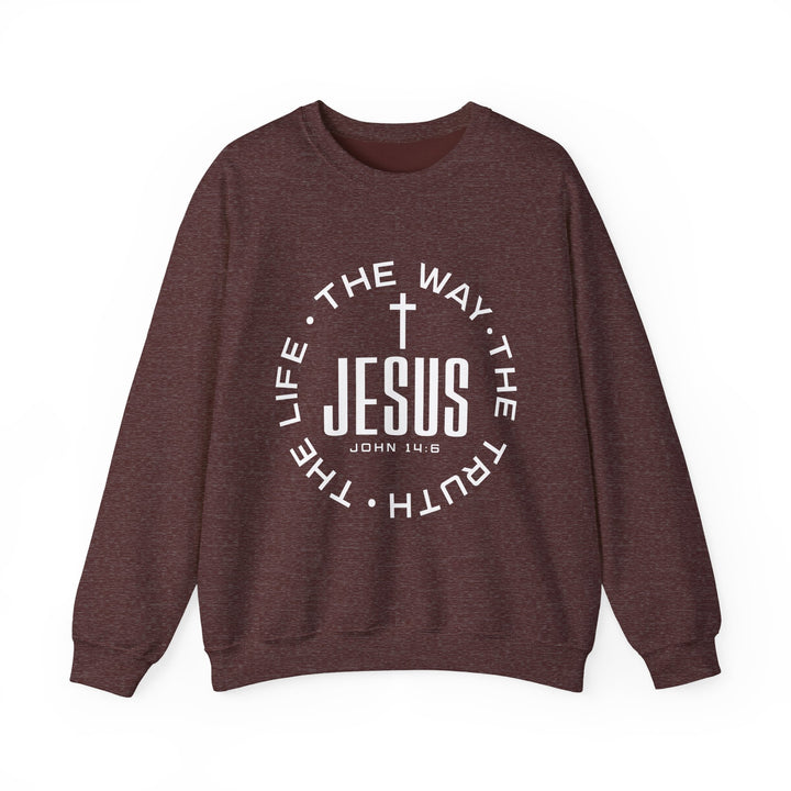 Jesus The Way, The Truth, and The Life Sweatshirt