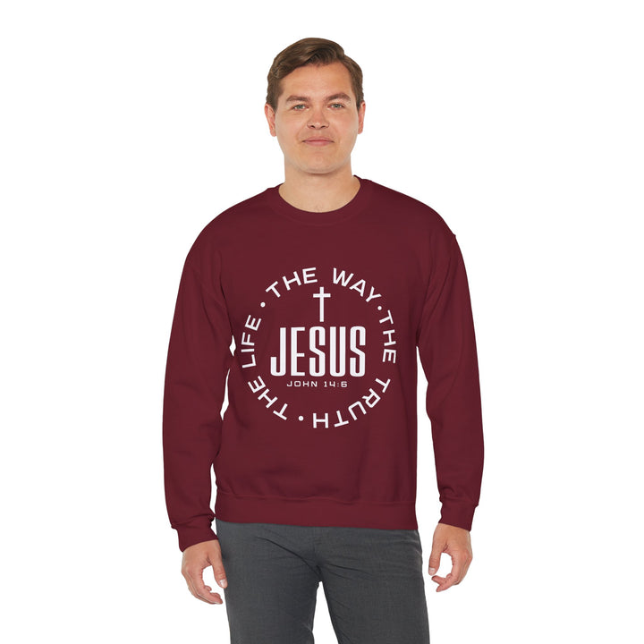 Jesus The Way, The Truth, and The Life Sweatshirt