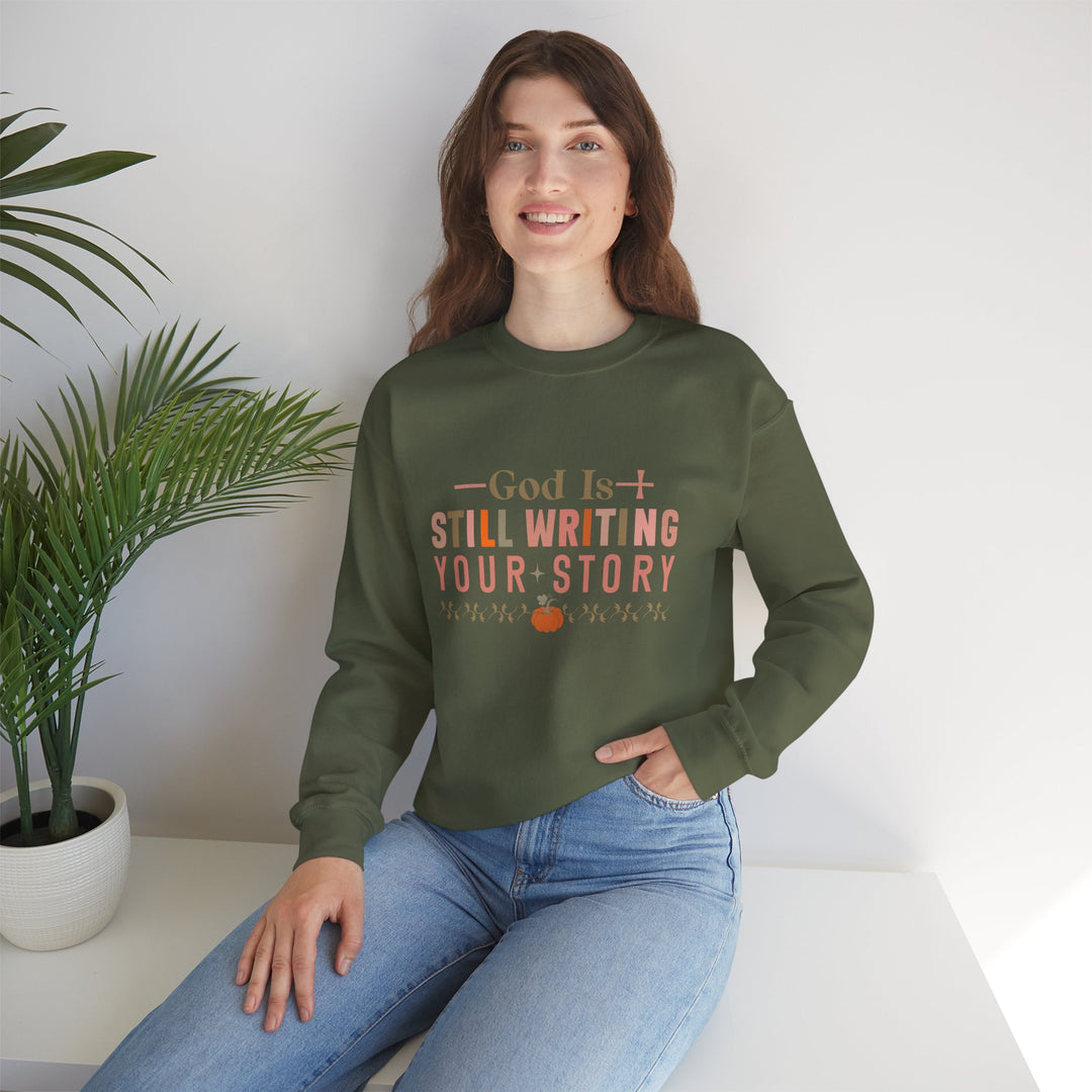 Inspirational God Is Still Writing Your Story Sweatshirt, Cozy Crewneck for Daily Inspiration, Faith Apparel, Perfect Gift for [...]