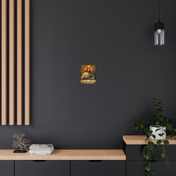 "The Last Supper - Breaking of Bread" - Sacred Metal Wall Art
