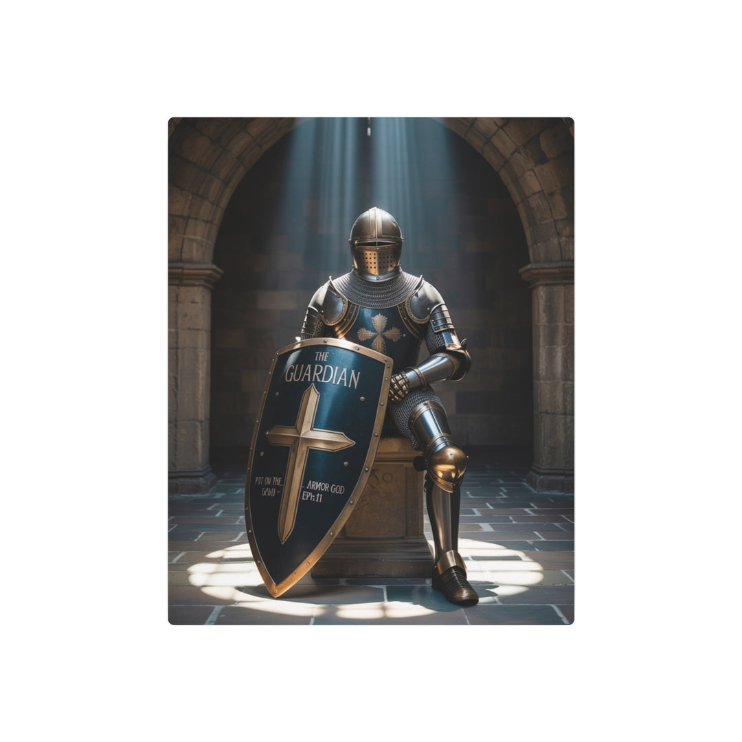 "Full Armor of God" - Guardian Father Warrior Metal Wall Art