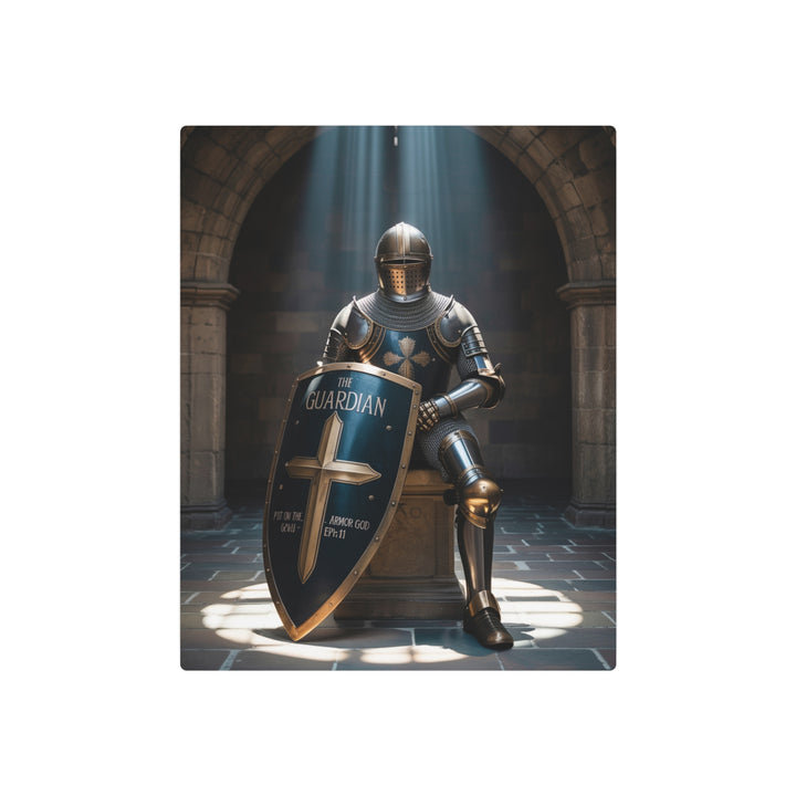 "Full Armor of God" - Guardian Father Warrior Metal Wall Art