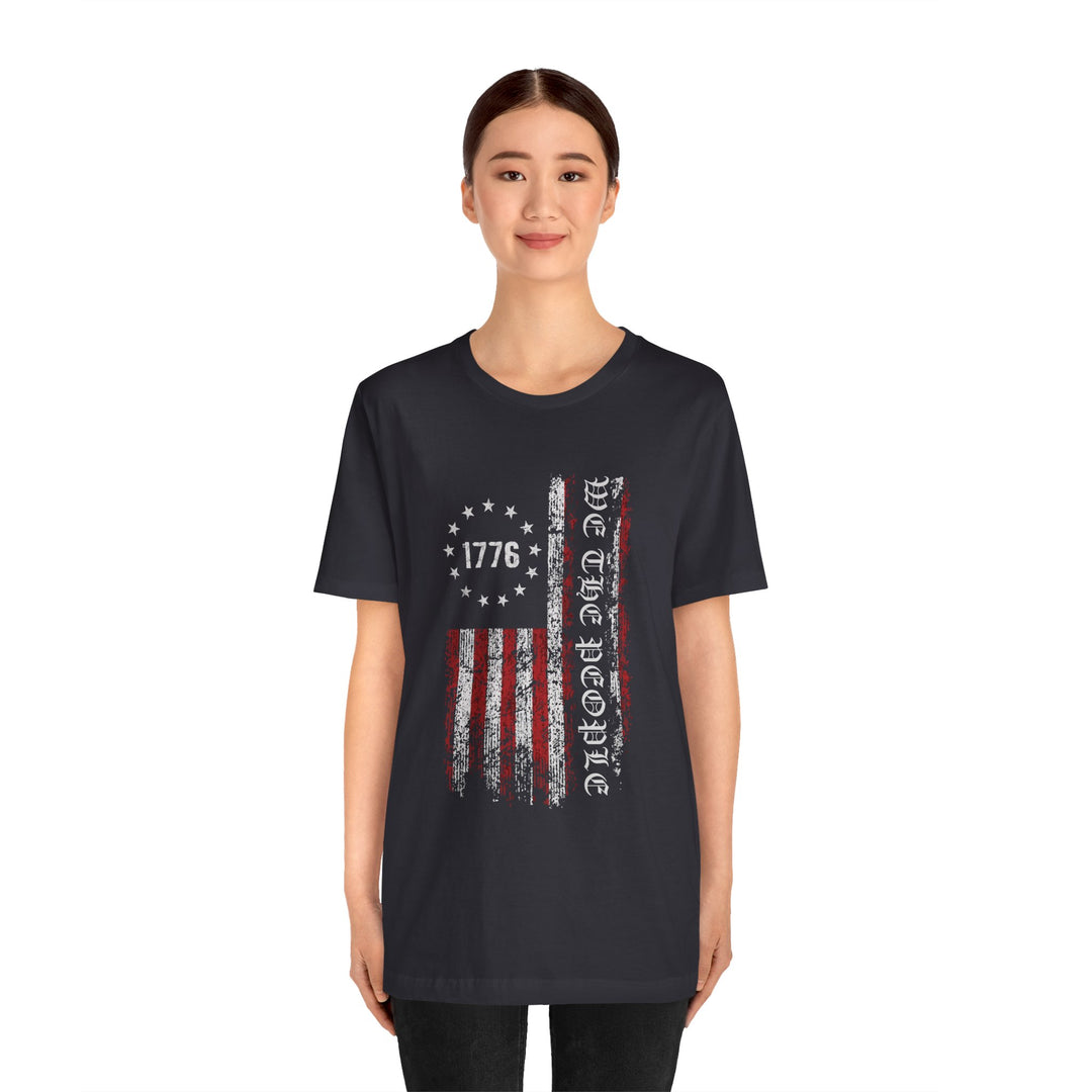 Patriotic Vintage Tee, 4th of July Shirt, Independence Day Gift, Unisex Graphic Tee, American Flag T-Shirt, Casual Wear