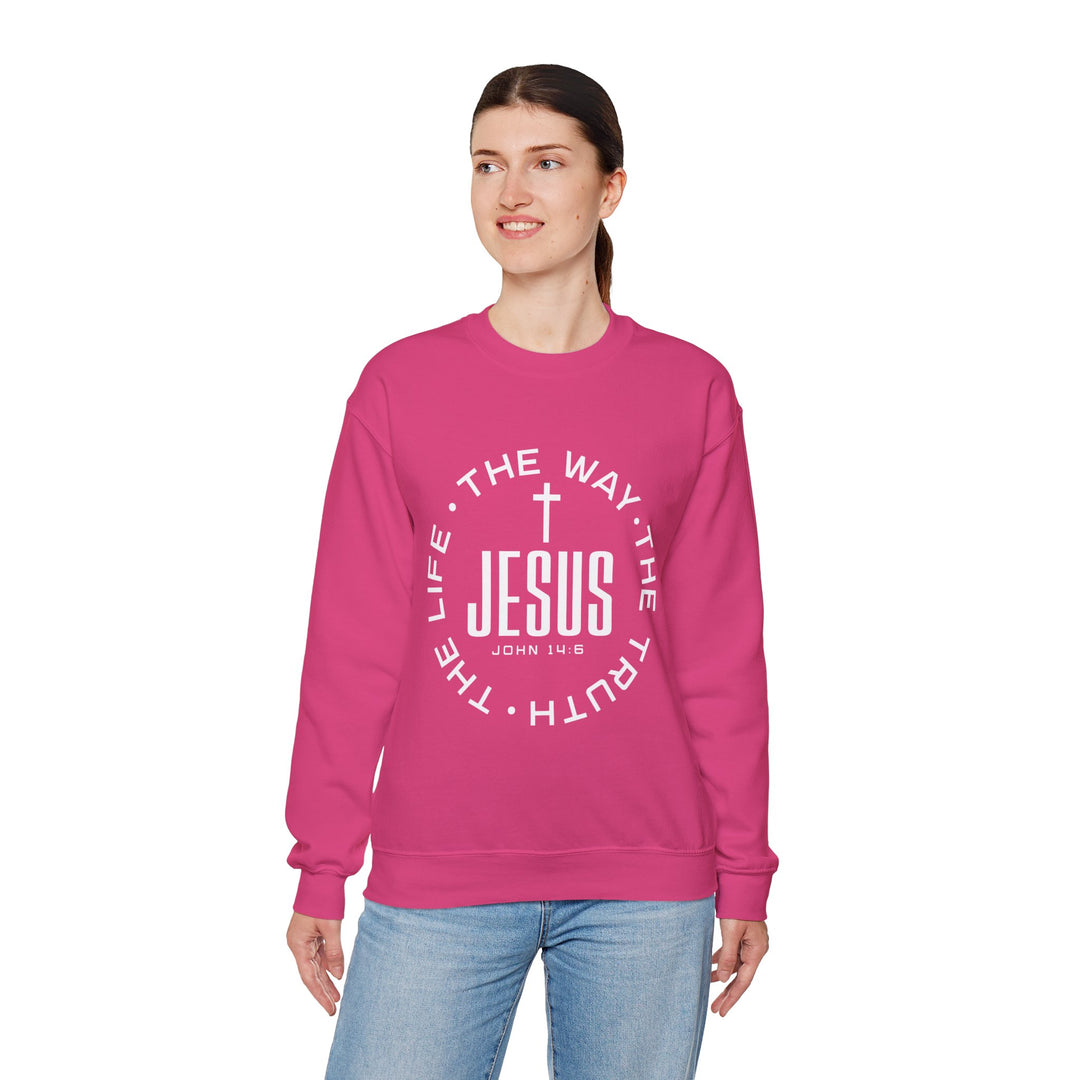 Jesus The Way, The Truth, and The Life Sweatshirt