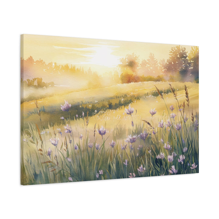 Steadfast Love – Christian Sunrise Canvas Wall Art | Lamentations 3:22 Inspired Print
