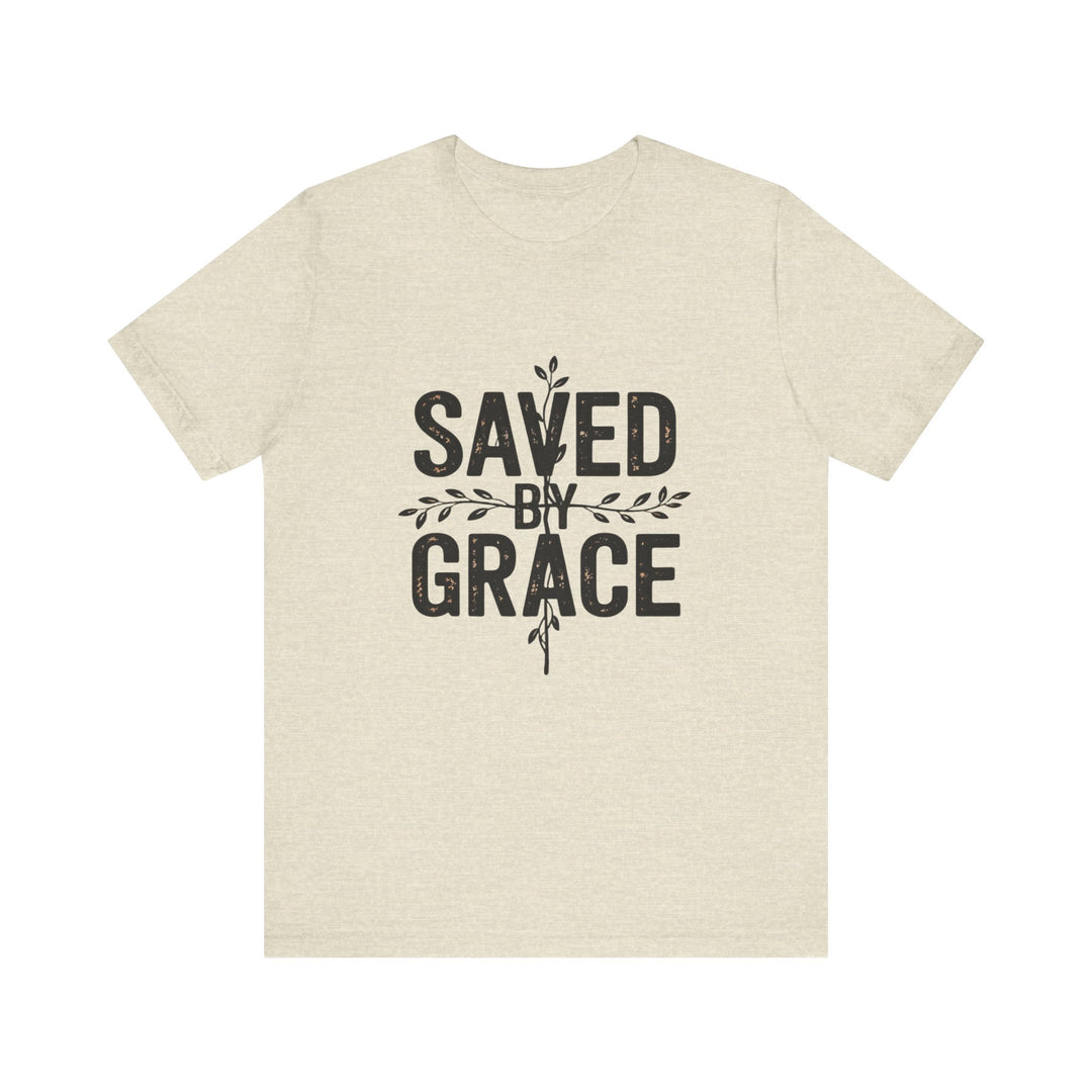 Saved by Grace – Vintage Christian Faith Shirt