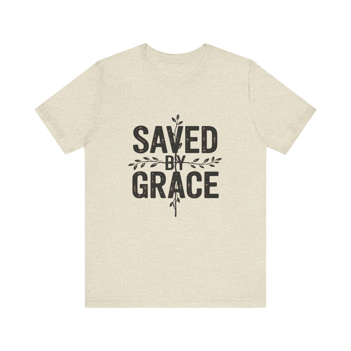 Saved by Grace – Vintage Christian Faith Shirt