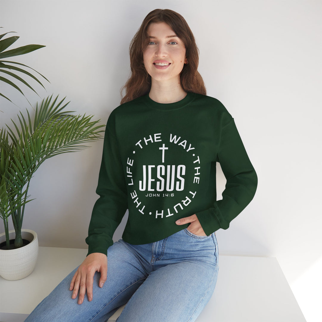Jesus The Way, The Truth, and The Life Sweatshirt