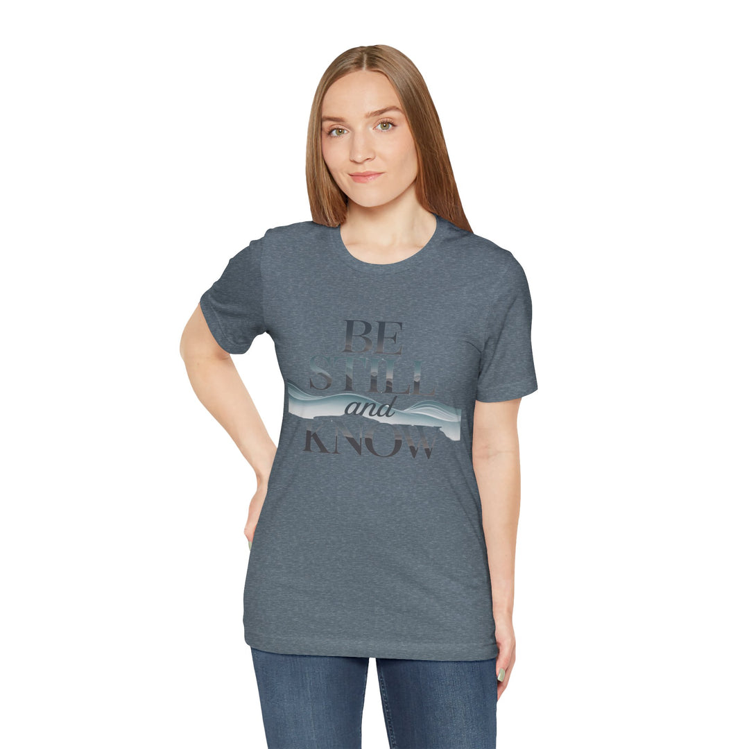 Be Still and Know - Faithful Waves Tee