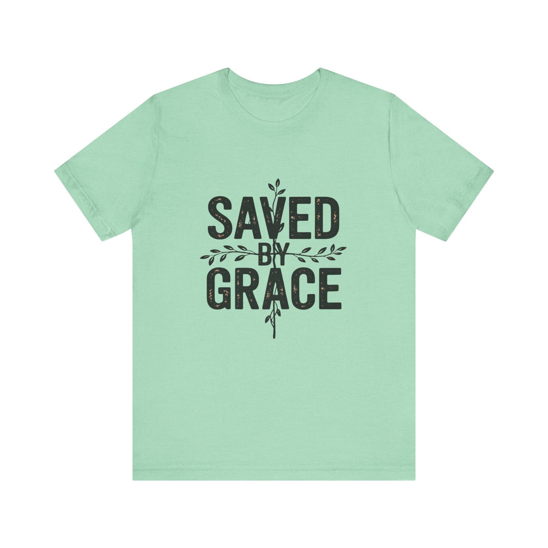Saved by Grace – Vintage Christian Faith Shirt