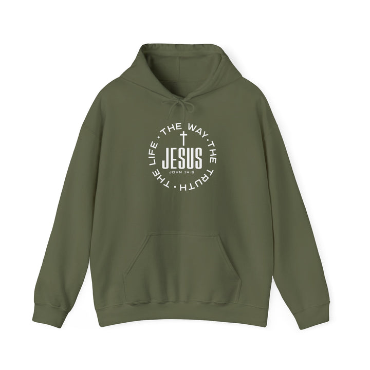 Jesus - The Way, The Truth, and The Life Hoodie