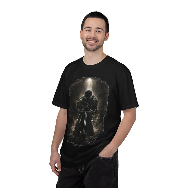 The Warrior Christian T-Shirt | Faith-Based Armor of God Shirt | Masculine Christian Graphic Tee