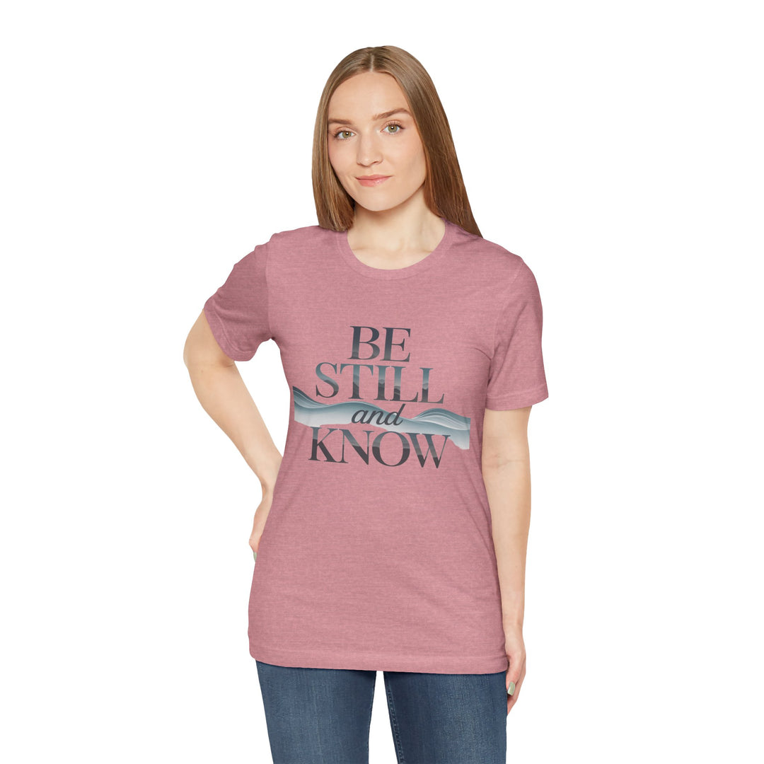 Be Still and Know - Faithful Waves Tee