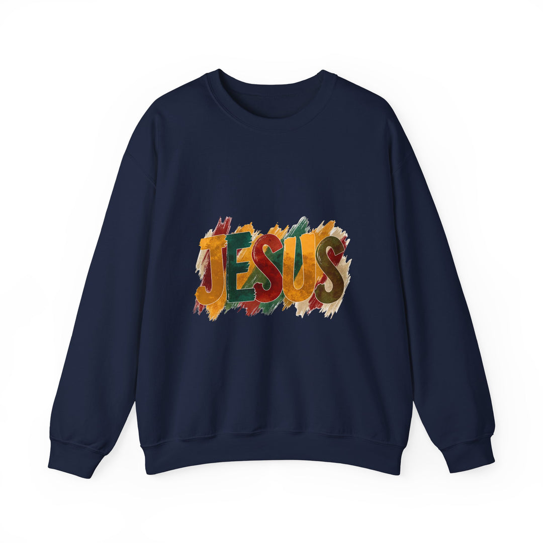 Faith-Inspired Crewneck Sweatshirt, Jesus Sweatshirt, Religious Apparel, Christian Gift, Spiritual Wear, Cozy Church Outfit